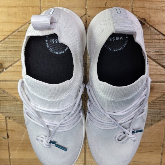 Vessi Cityscape Classic Women’s Size 8 Birch White‎ Athletic Shoes Sneakers Knit - Picture 10 of 11